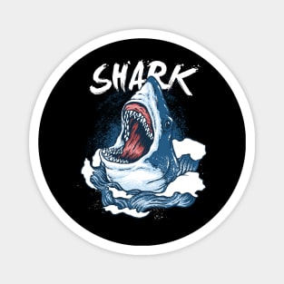 Monster Shark design Magnet